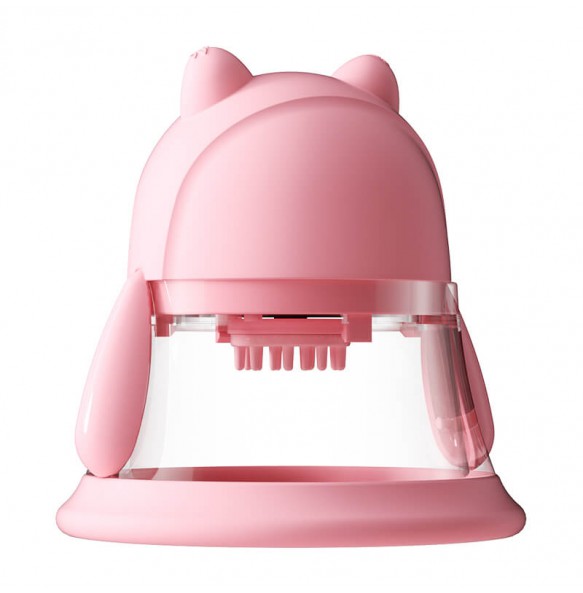 MizzZee - Kissing Bear Licking Sucking Breast Cup (Chargeable - Pink)